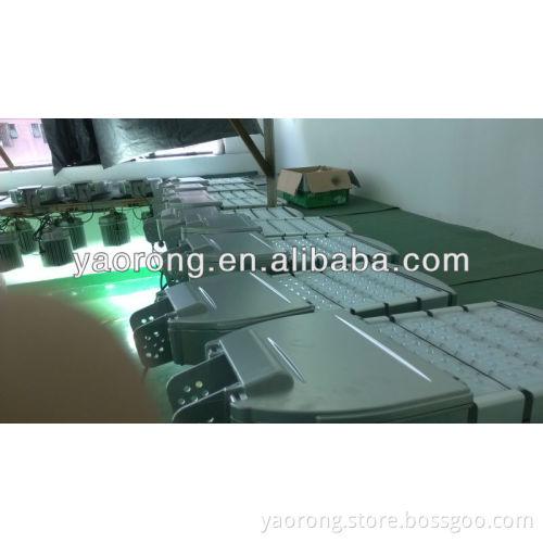 high power LED street light 100W CE&ROHS Certificate Mean well driver 120-130LM/W